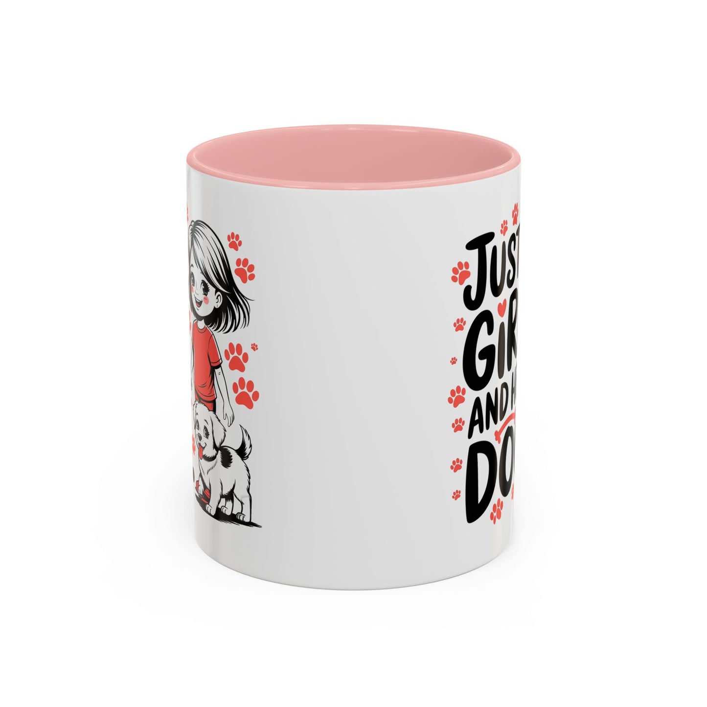 Animal Mug - Just a Girl and Her Dog