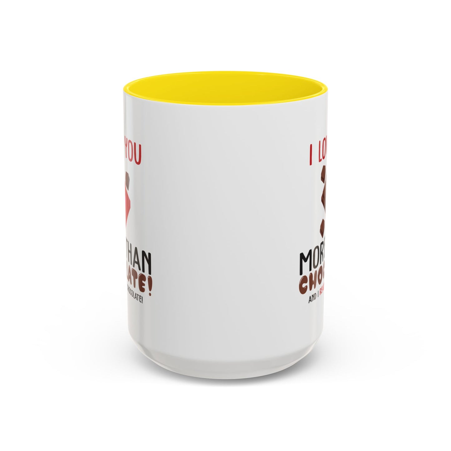 Anniversary Mug - I Love You More Than Chocolate