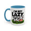 Humor Mug - I'm Not Lazy I'm Just Energy-Efficient