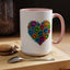 Animal Mug - Dog Paws Heart