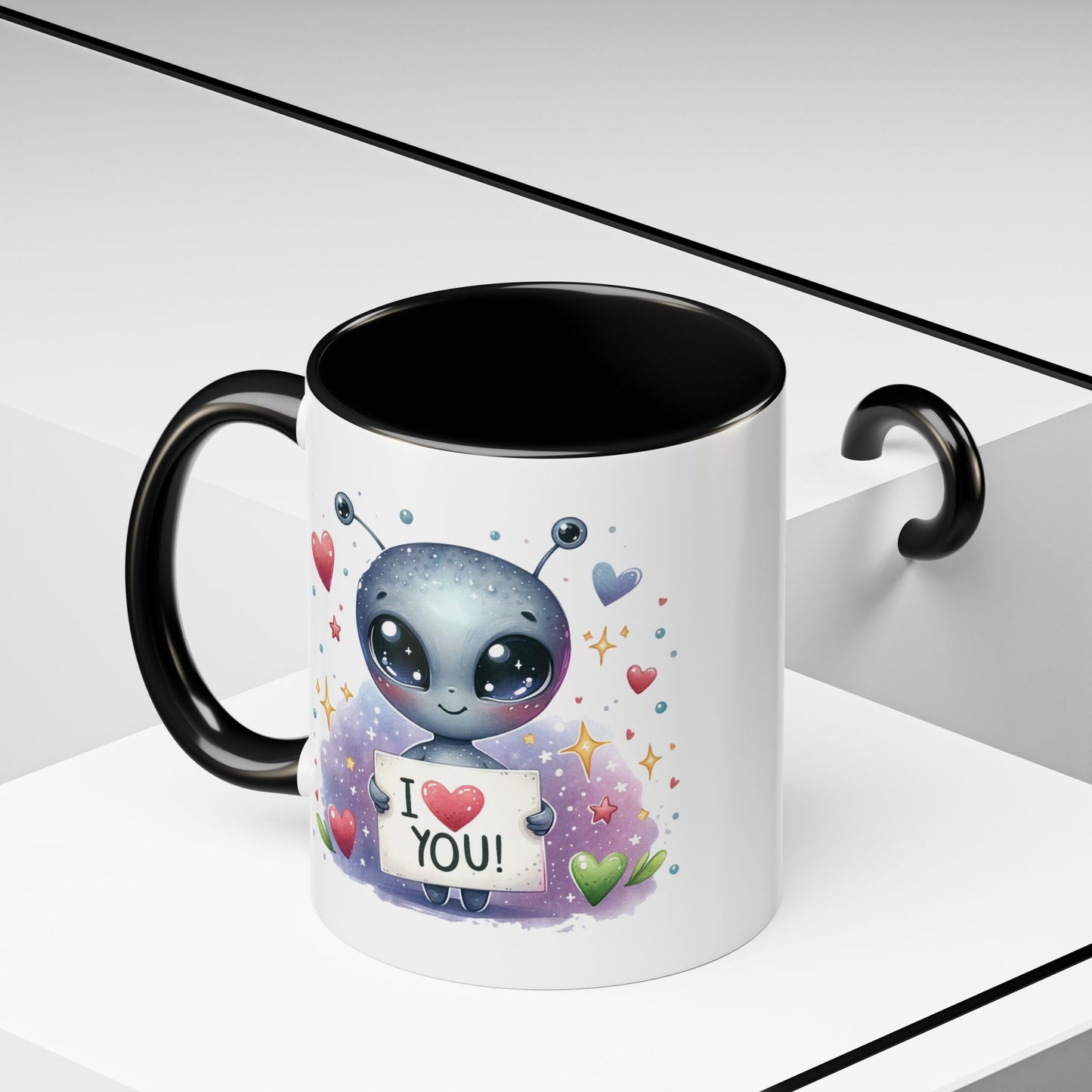 Anniversary Mug - I Love You Alien