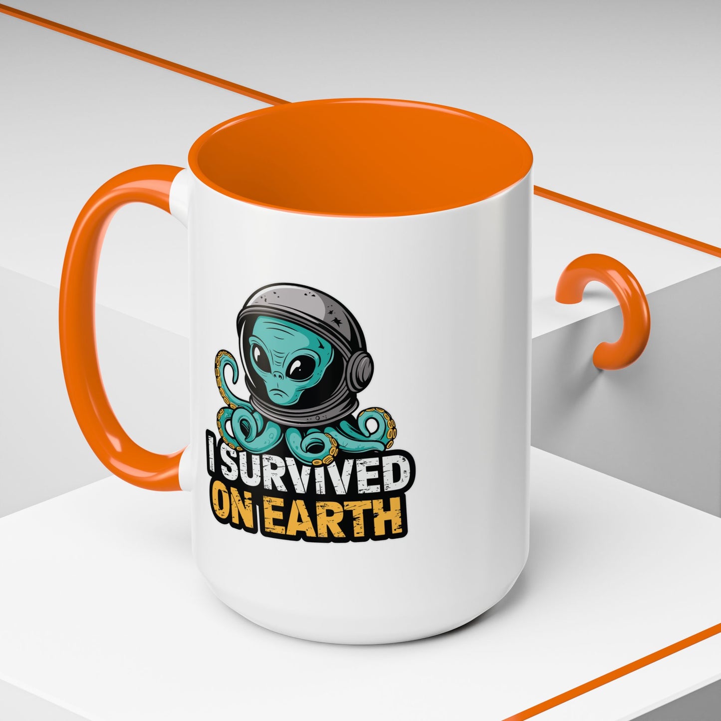 Alien Mug - I Survived On Earth