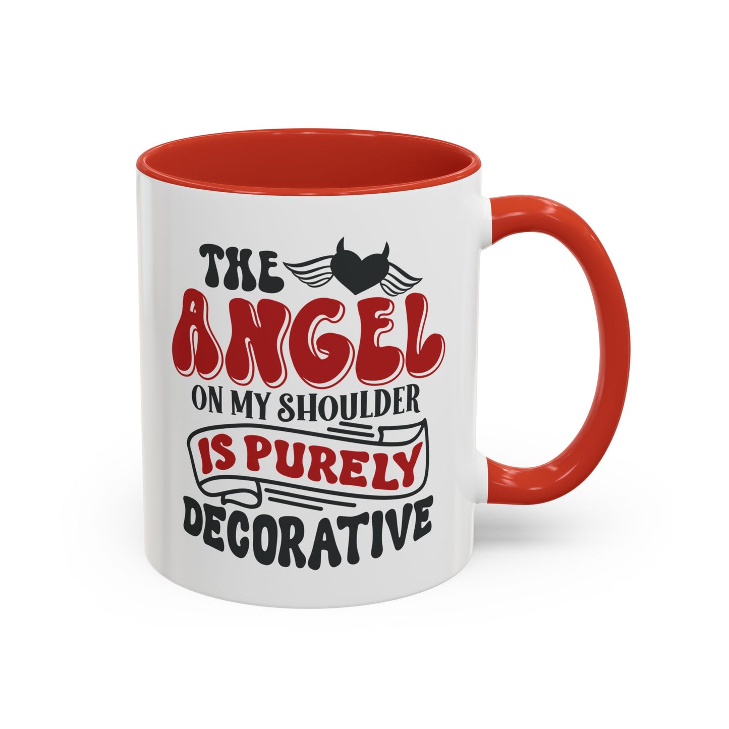 Humor Mug - The Angel on my Shoulder