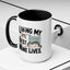 Animal Mug - Living My Best Nine Lives