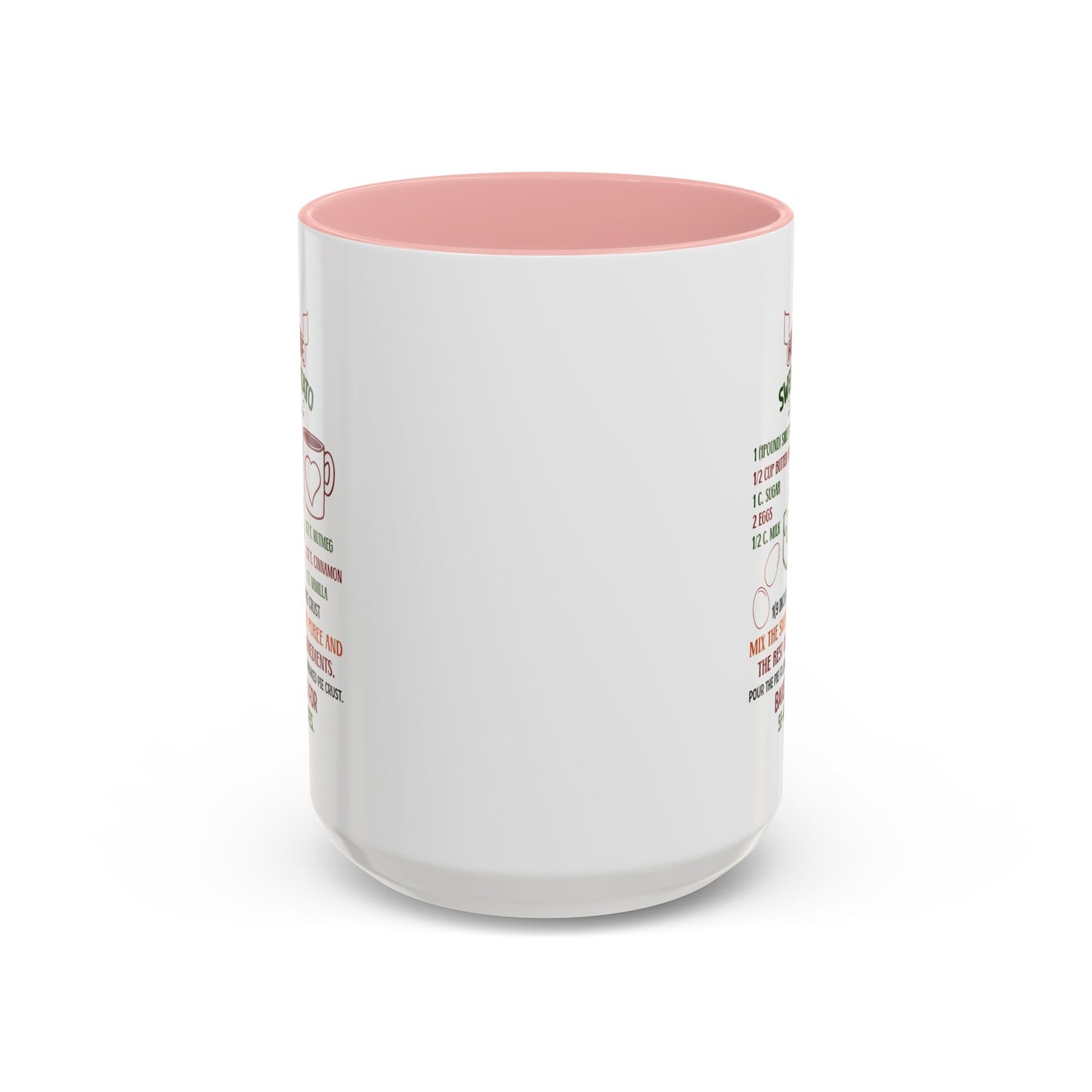 Christmas Mug - Homemade Sweet Potato Pie Recipe