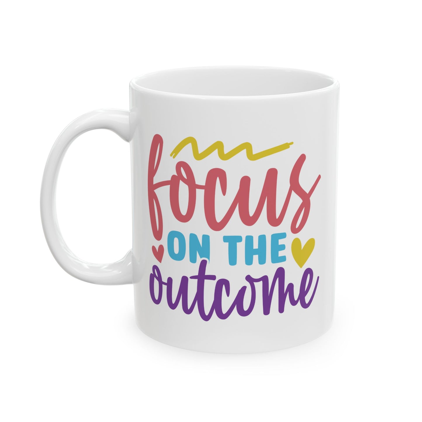 Motivation Mug - Focus On The Outcome