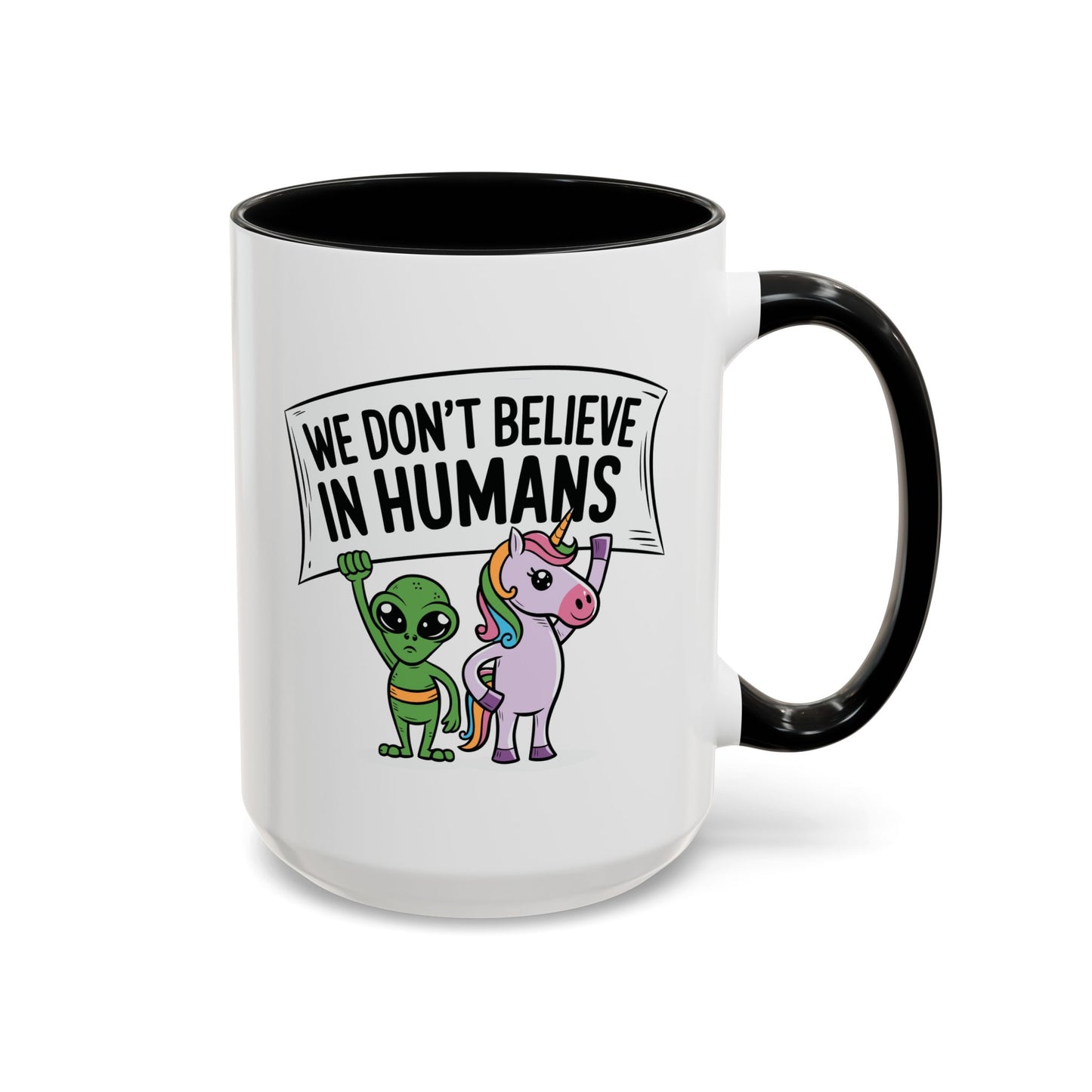 Alien Mug - We Don't Believe
