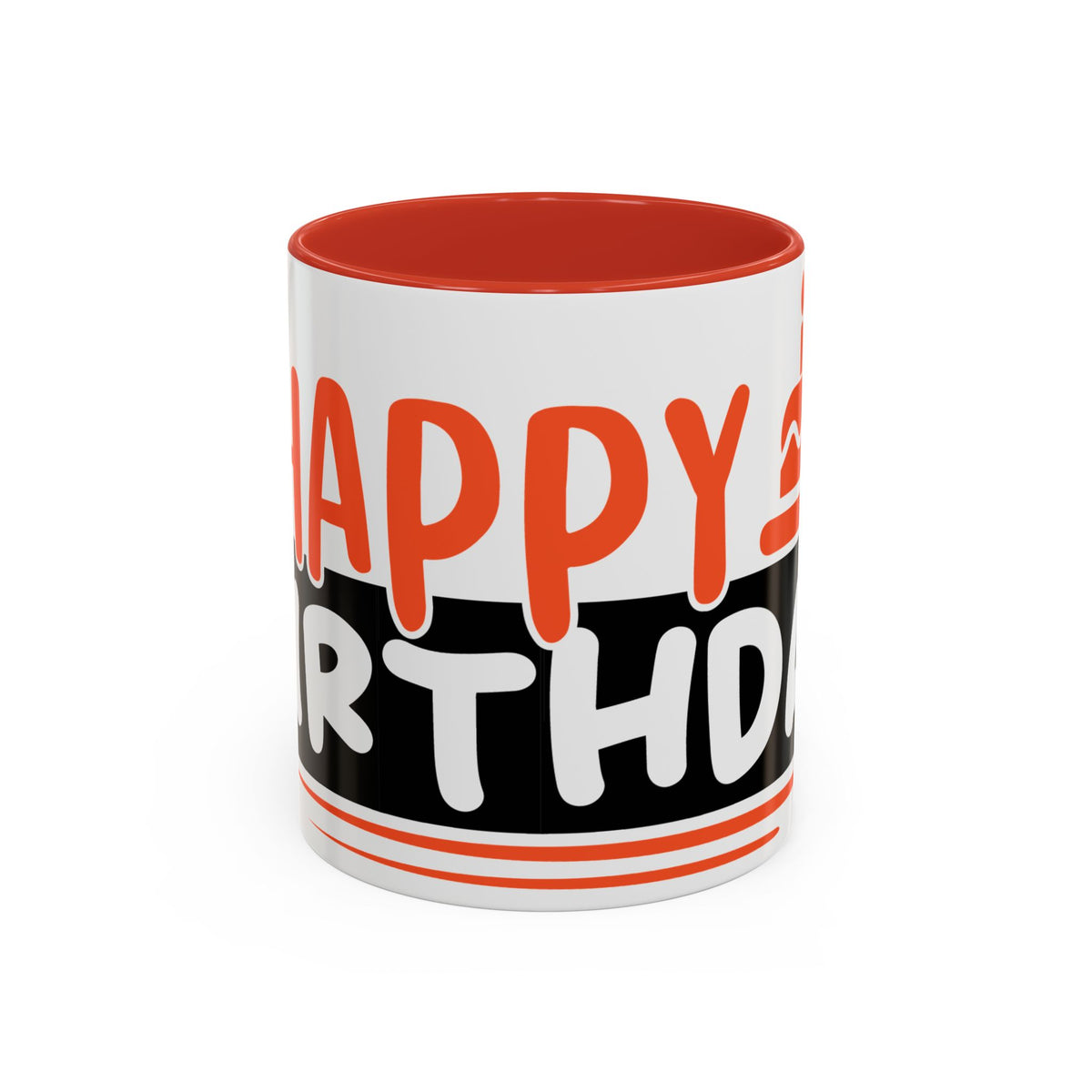 Birthday Mug - Happy Birthday Wrap
