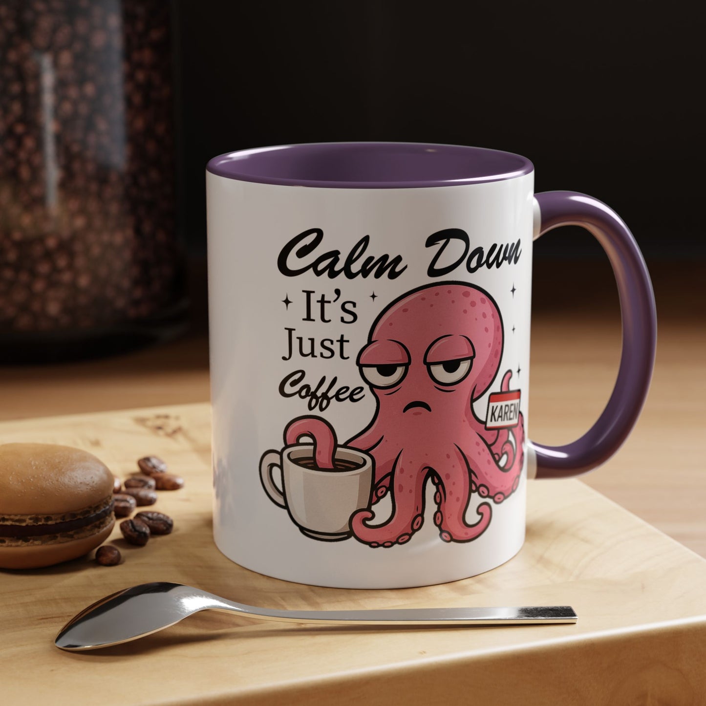 Humor Mug - Calm Down It's Just Coffee Karen
