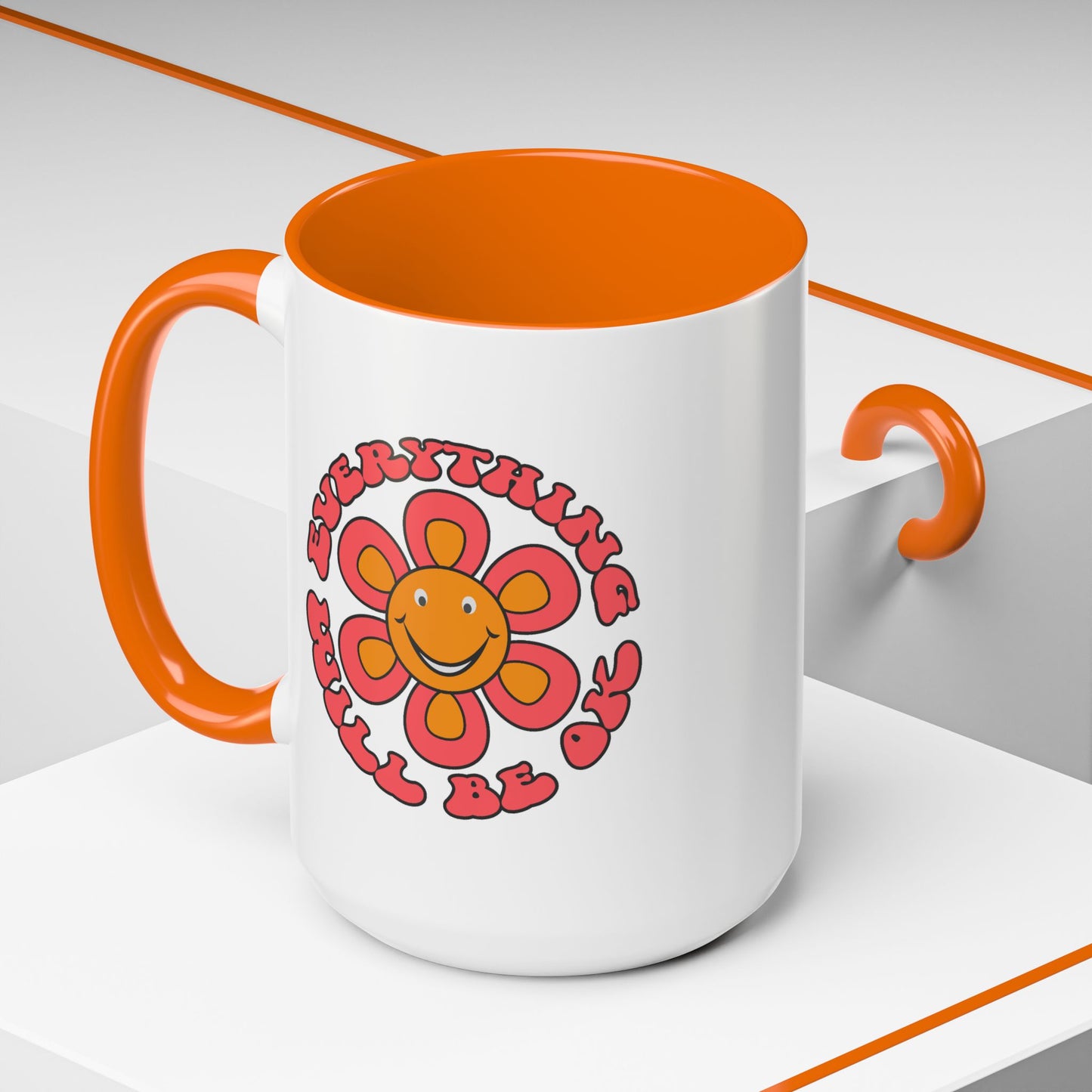 Wellness Mug - Everything Will Be Ok Flower