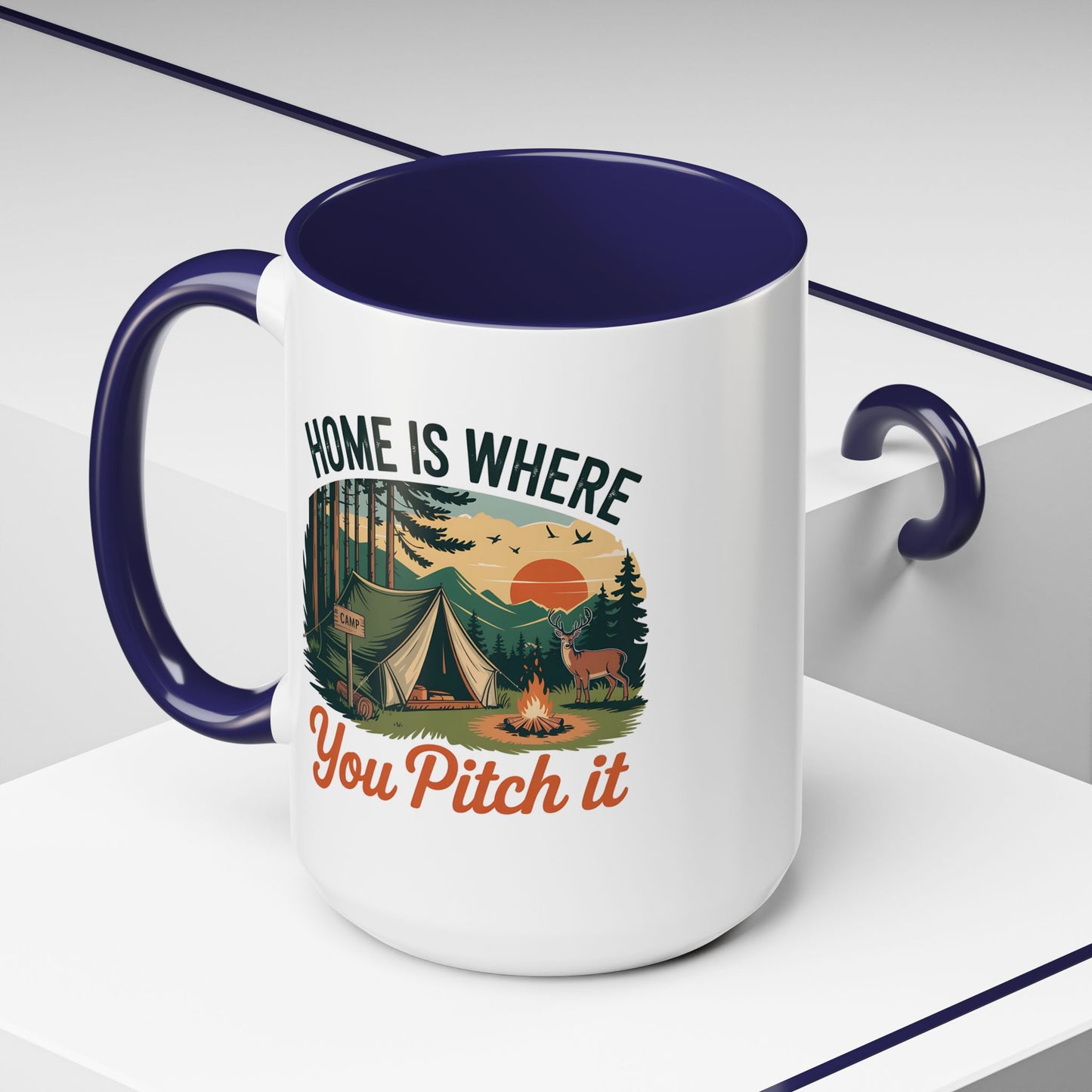 Adventure Mug - Home Is Where You Pitch It