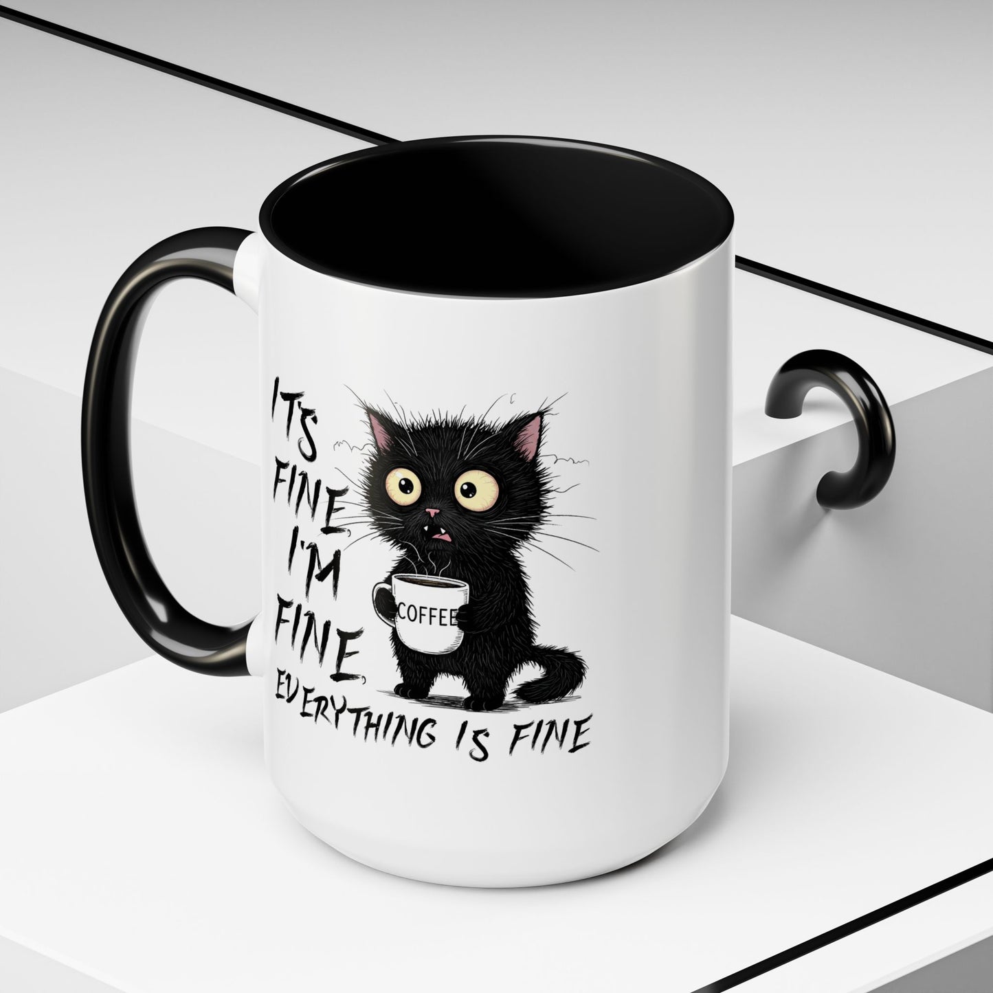 Animal Mug - It's Fine I'm Fine Everything is Fine