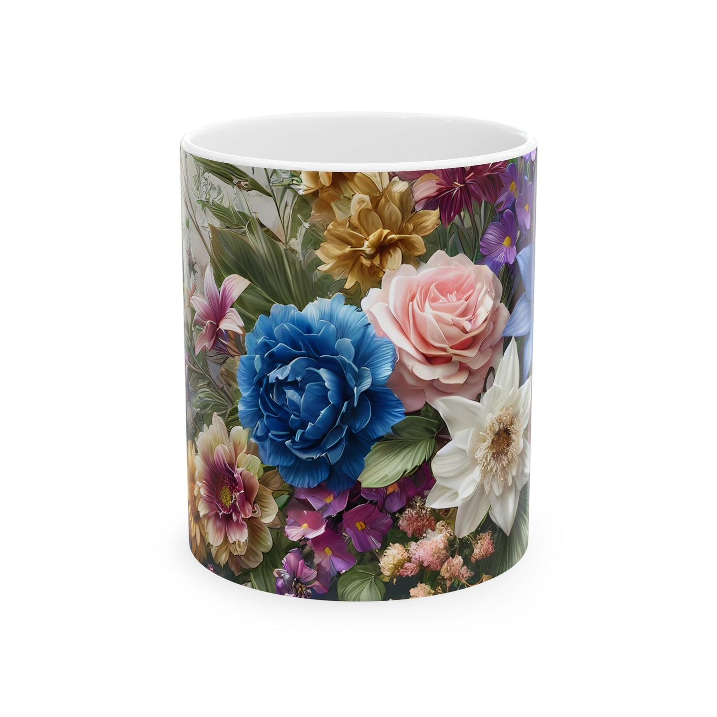 Artistic Mug - Flower Bouquet