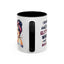 Humor Mug - I'm Made Out of Glitter Wine and Anxiety