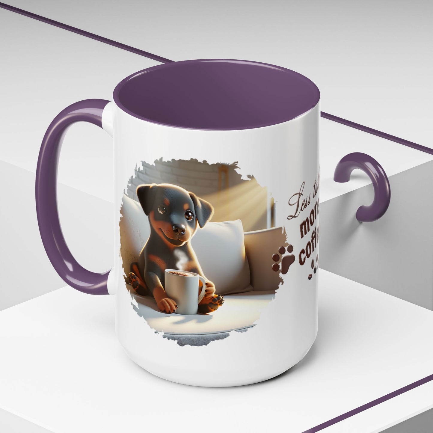 Animal Mug - Dog Coffee Wrap 16