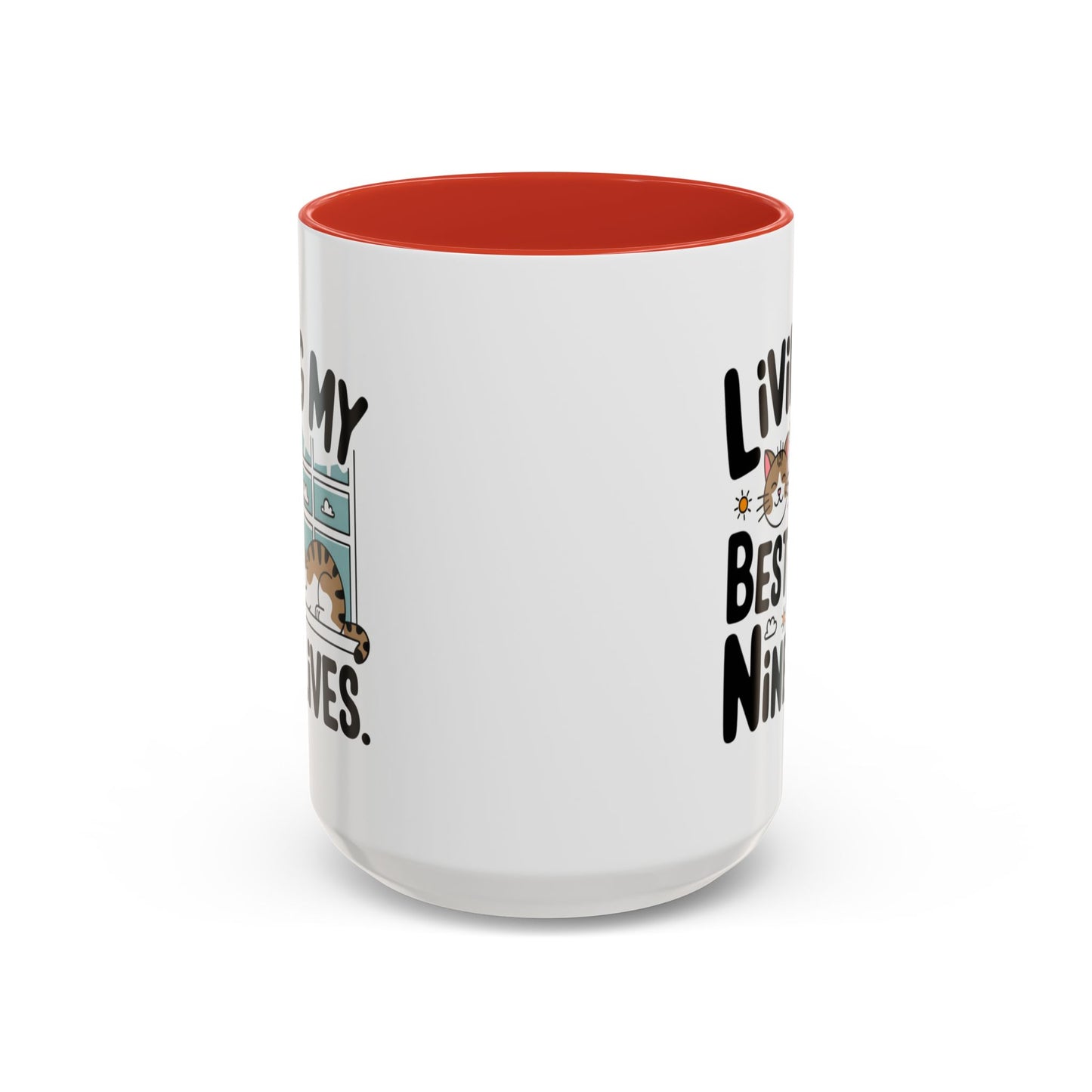 Animal Mug - Living My Best Nine Lives