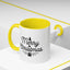 Christmas Mug - Merry Christmas Black Text Tree Star Present