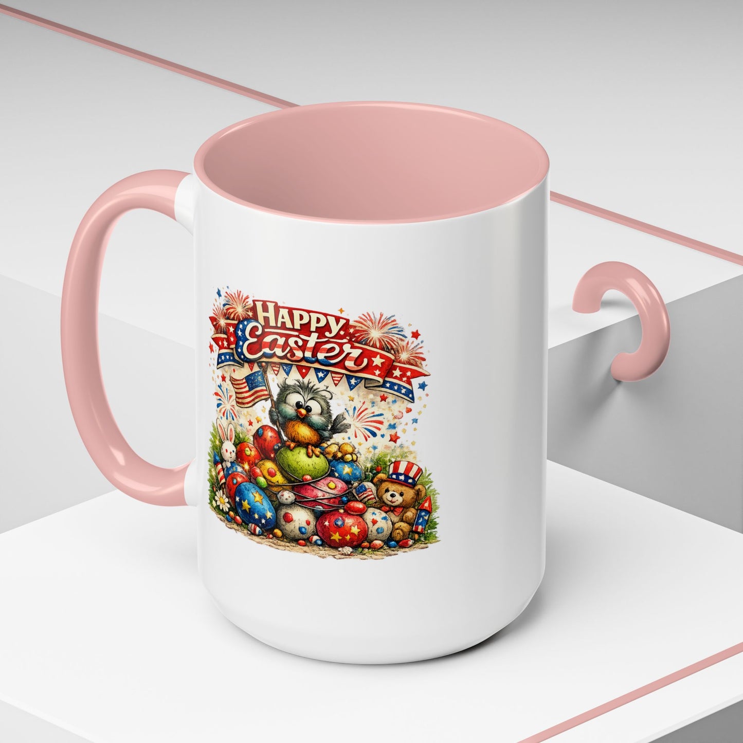 Easter Mug - Patriotic Happy Easter