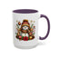 Christmas Mug - Gold Snowman