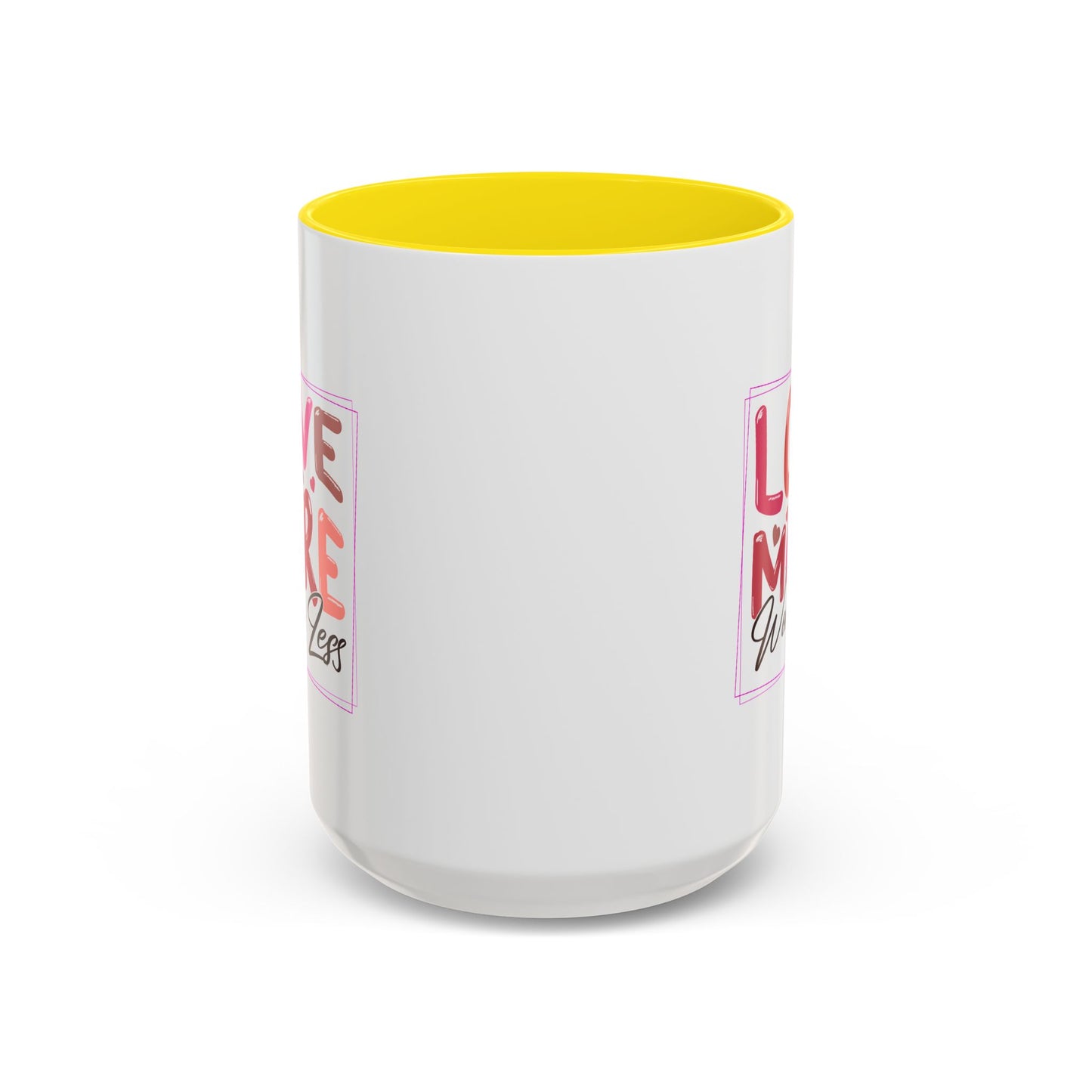 Wellness Mug - Love More Worry Less Frame
