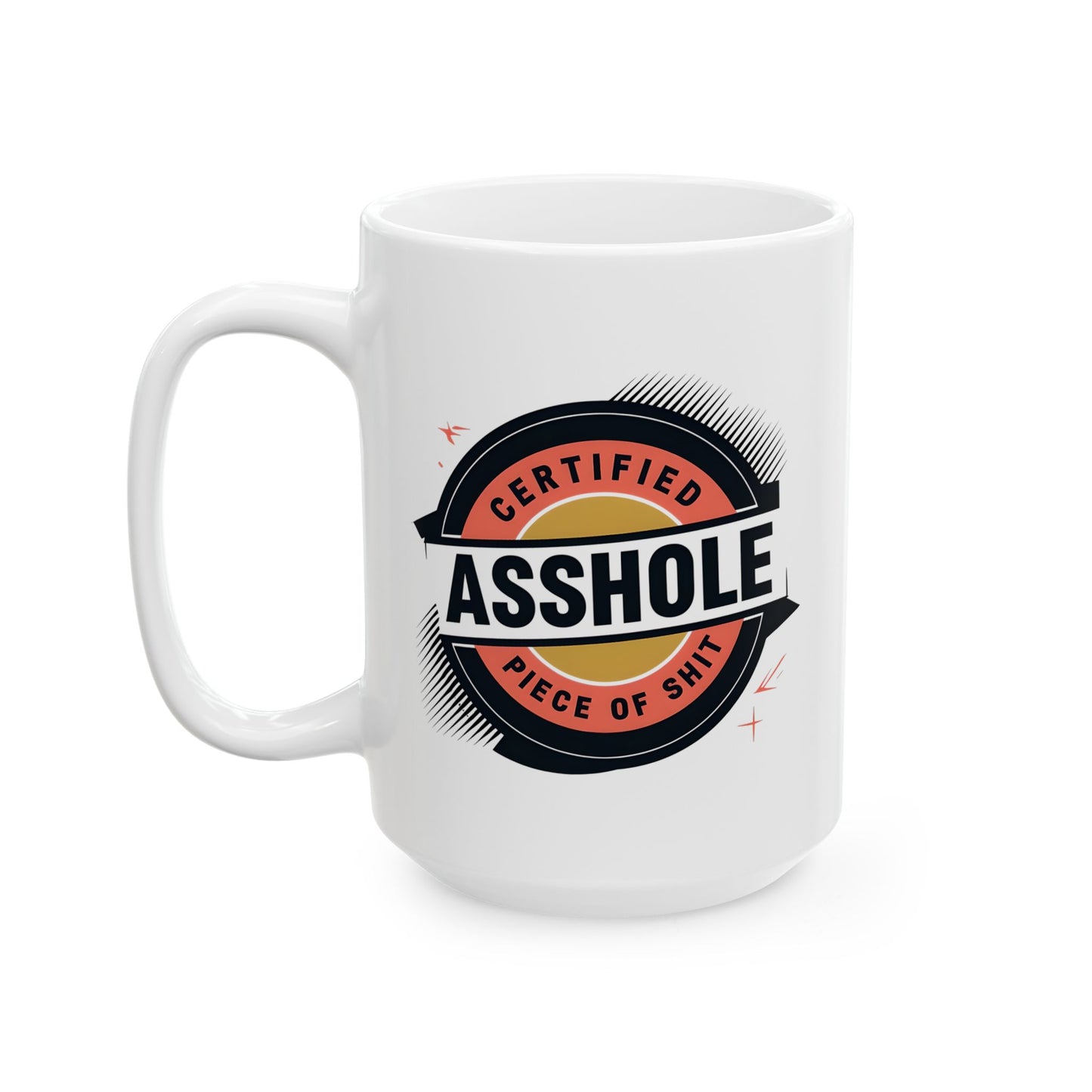 Adult Mug - Certified Asshole