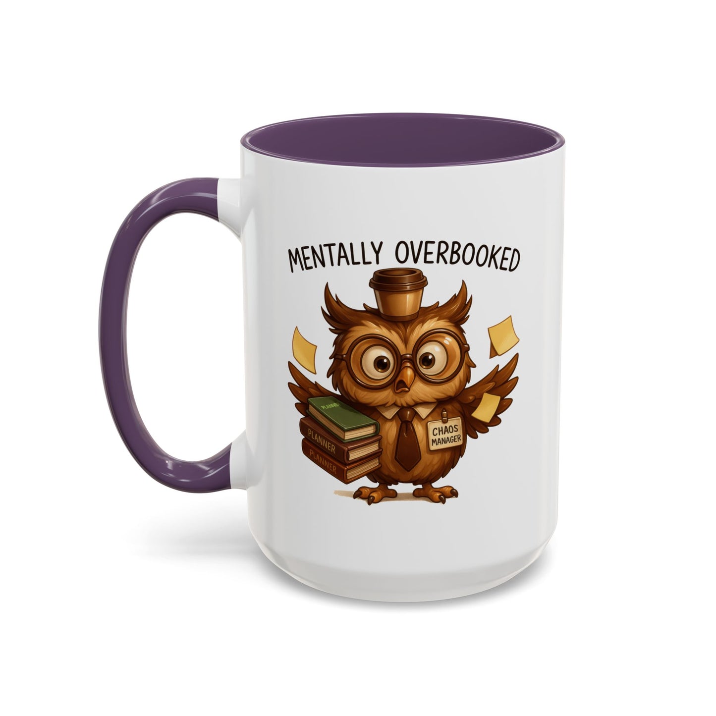 Office Mug - Mentally Overbooked