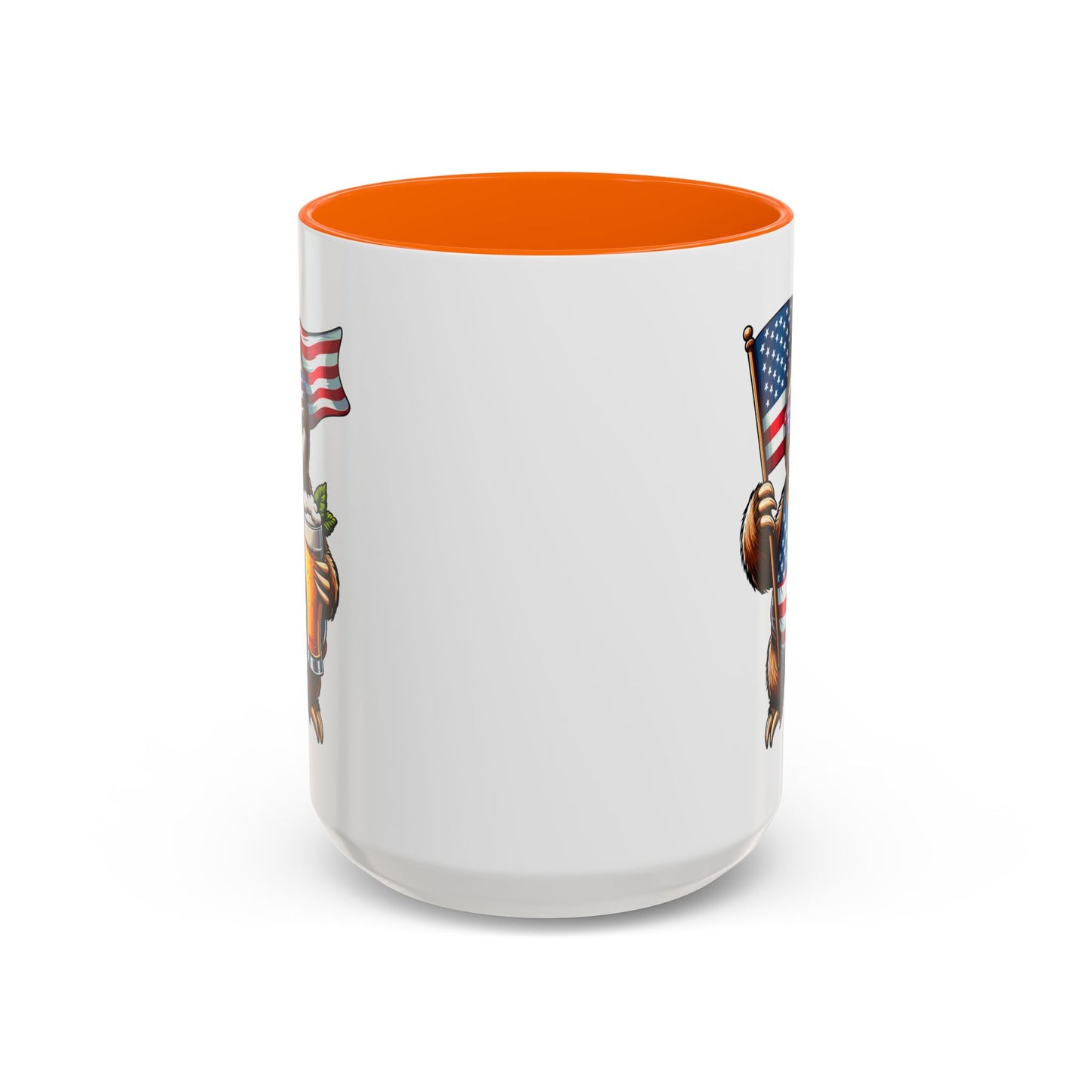 4th of July Mug - Merica Sloth