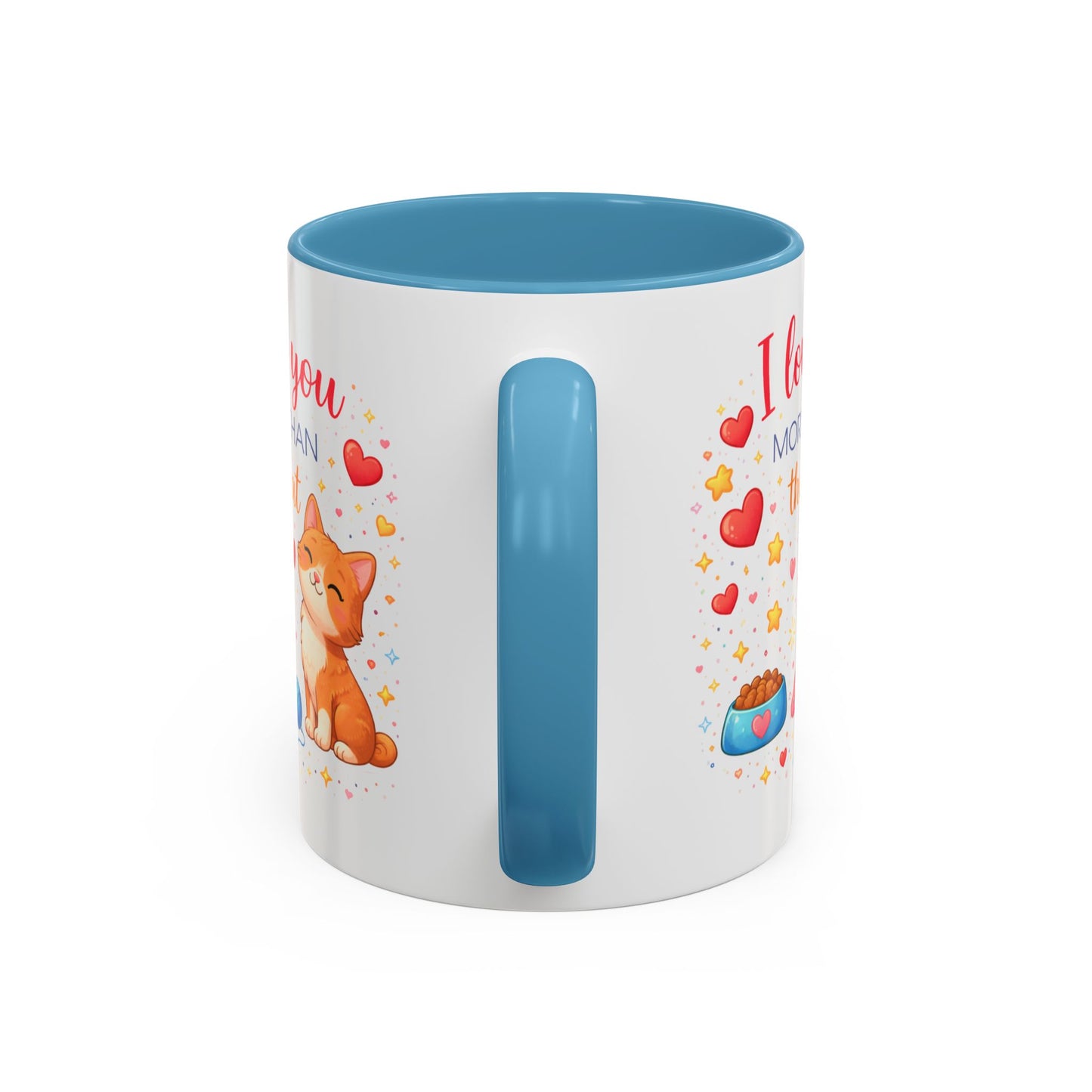 Anniversary Mug - I Love You More Than The Cat