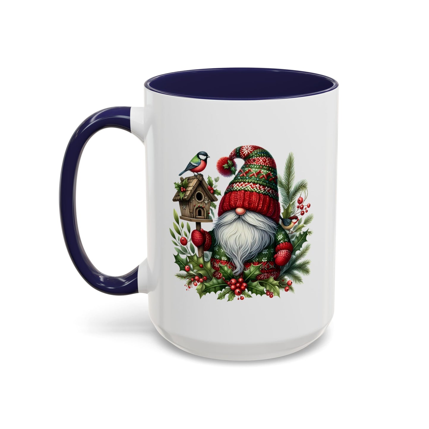 Christmas Mug - Red and Green Gnome
