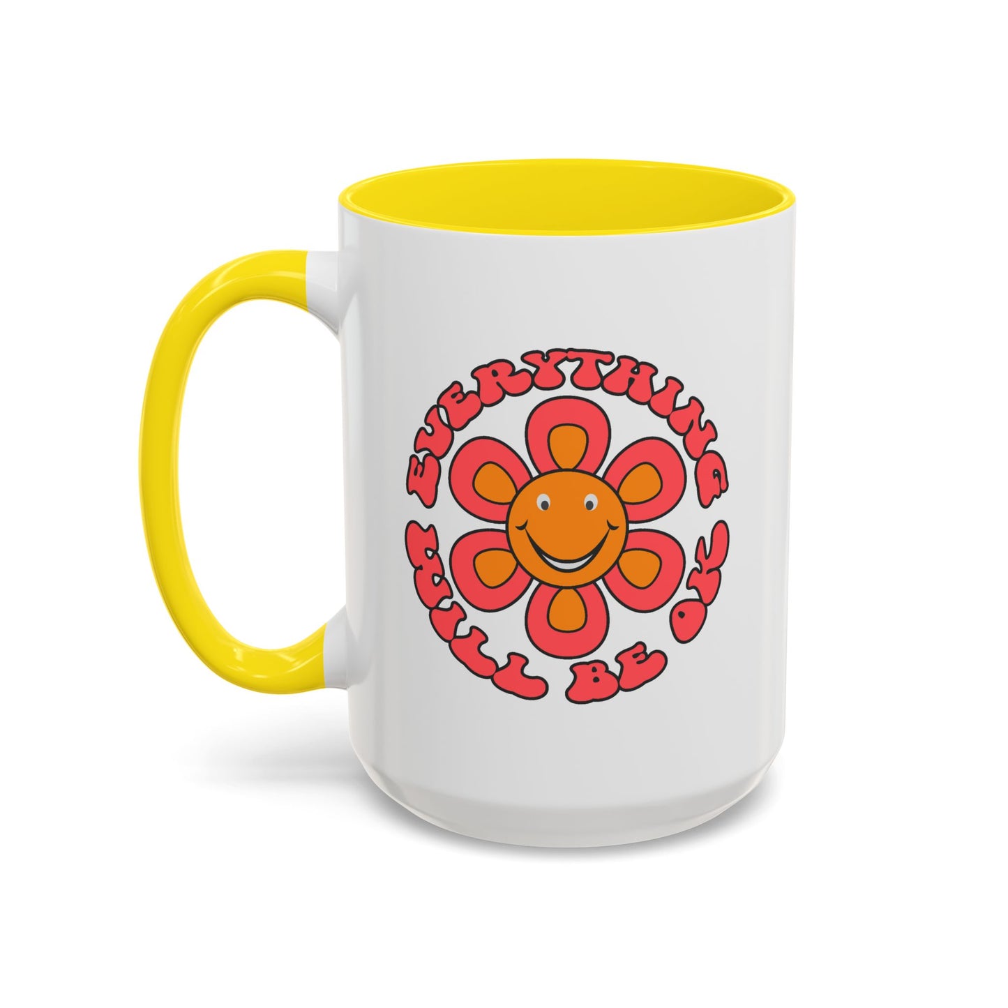 Wellness Mug - Everything Will Be Ok Flower