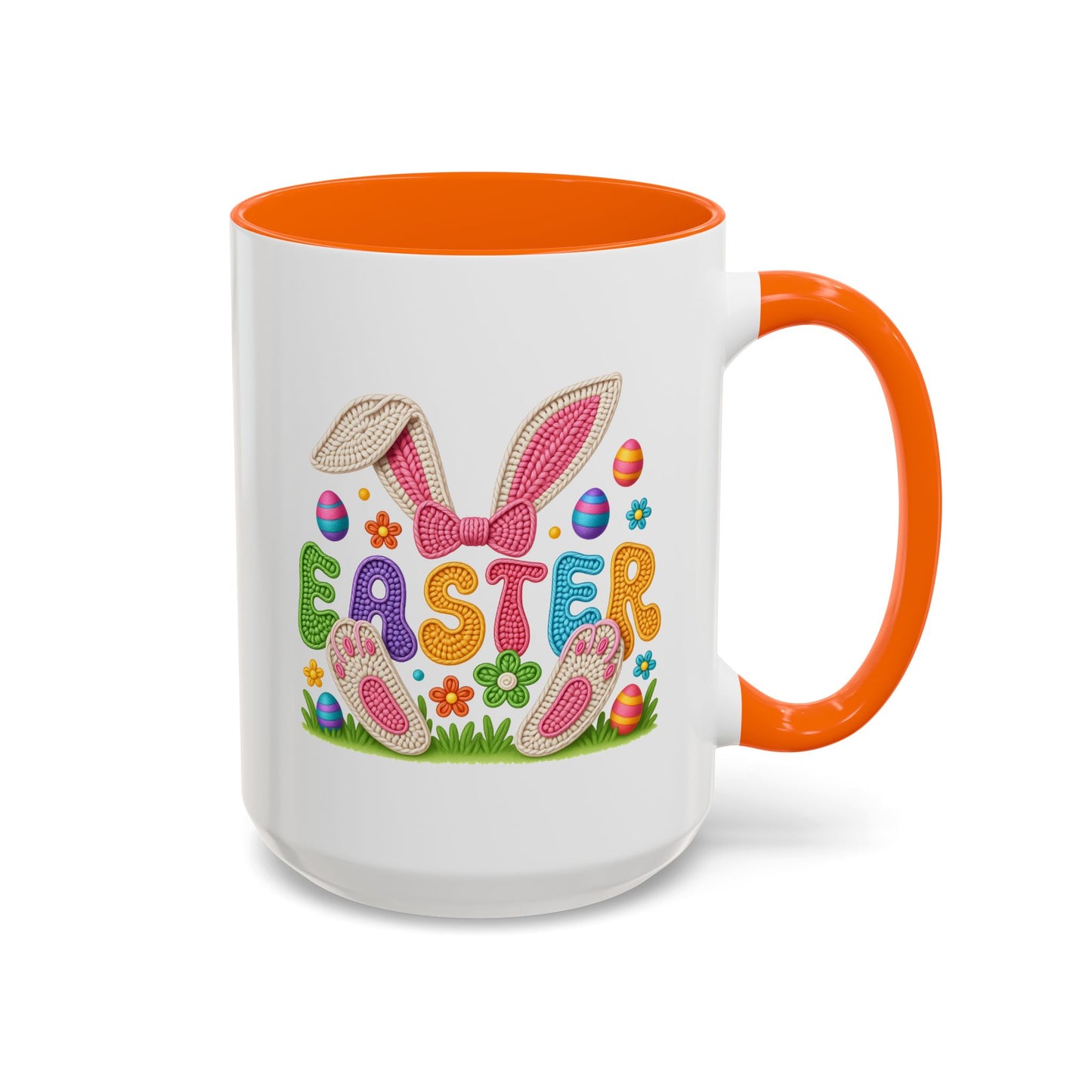 Easter Mug - Yarn Easter Bunny