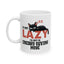 Humor Mug - I'm Not Lazy I'm Just In Energy Saving Mode Cat