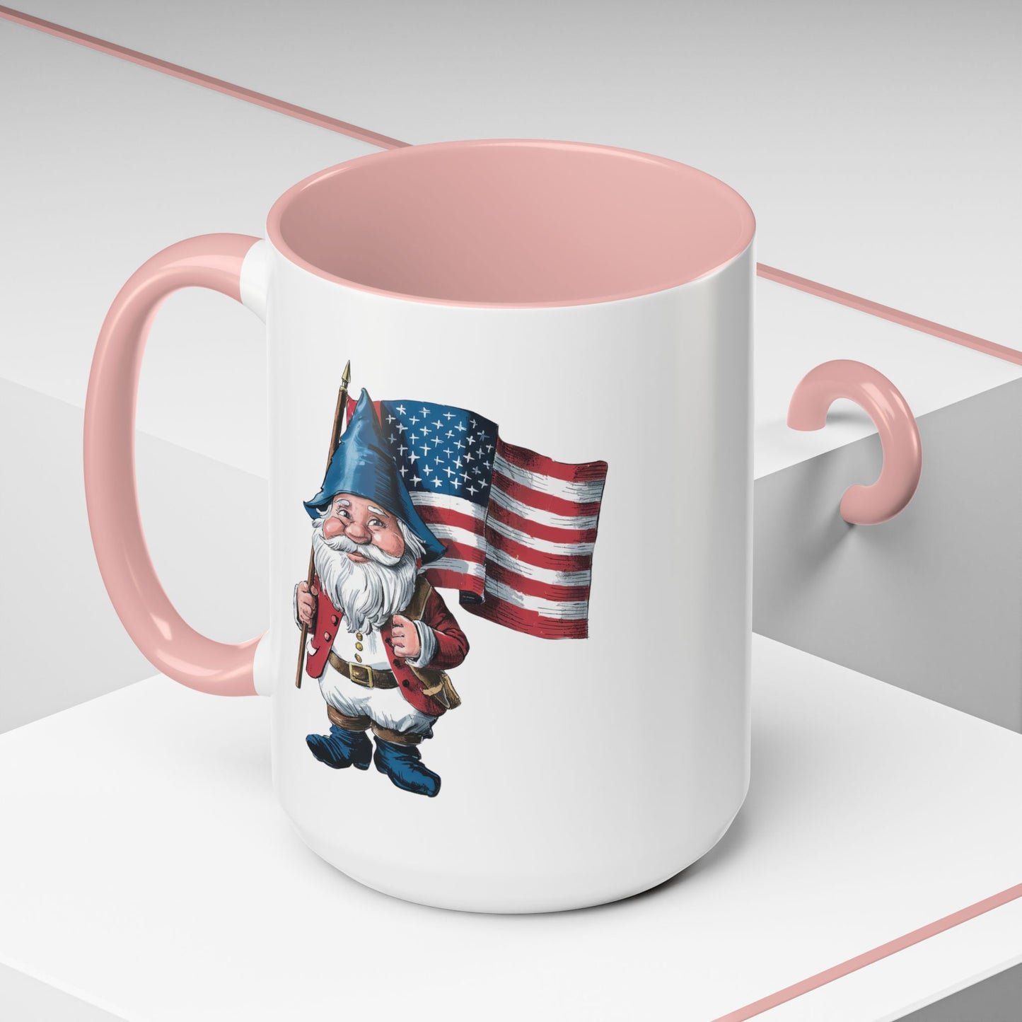 4th of July Mug - American Gnome 4