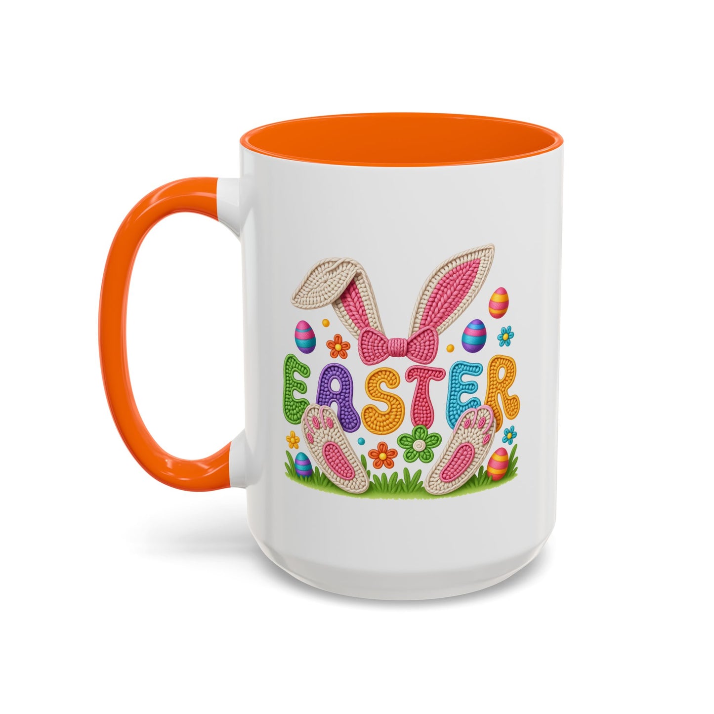 Easter Mug - Yarn Easter Bunny