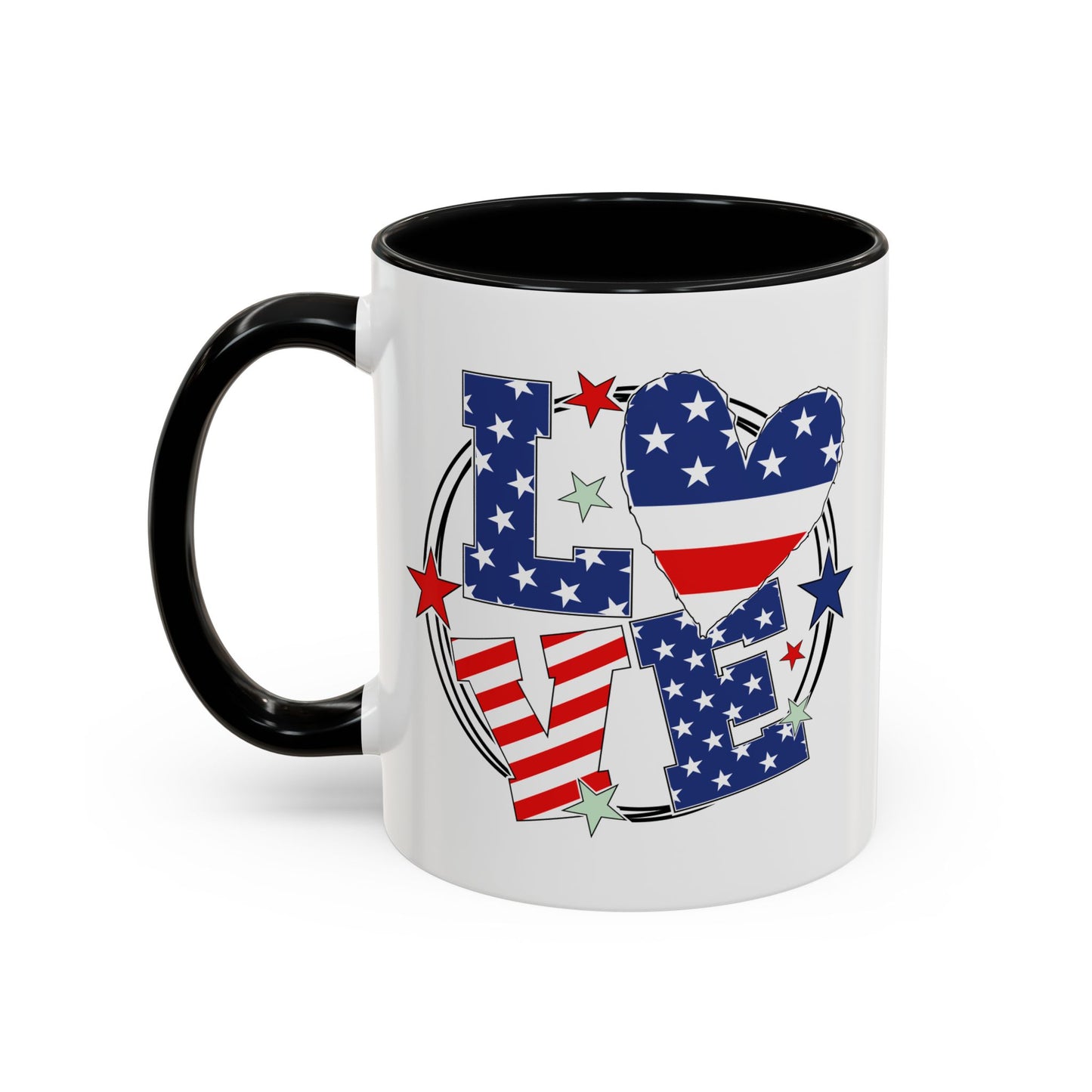 4th of July Mug - Love 4th of July