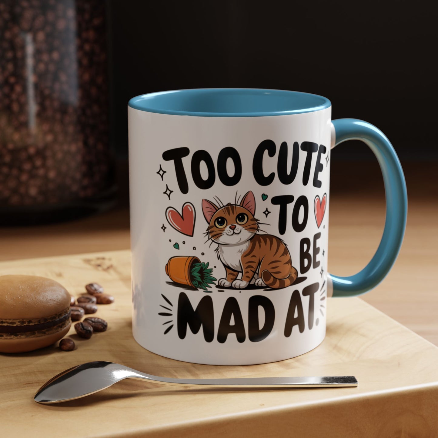 Animal Mug - Too Cute To Be Mad At