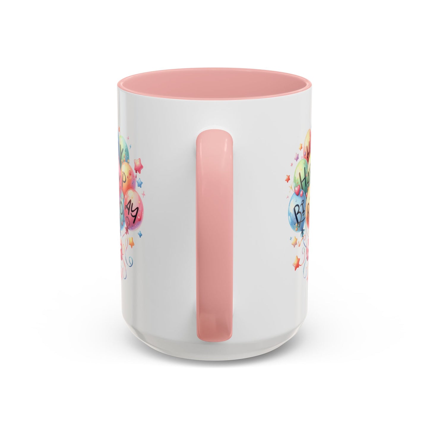 Birthday Mug - Happy Birthday Balloons