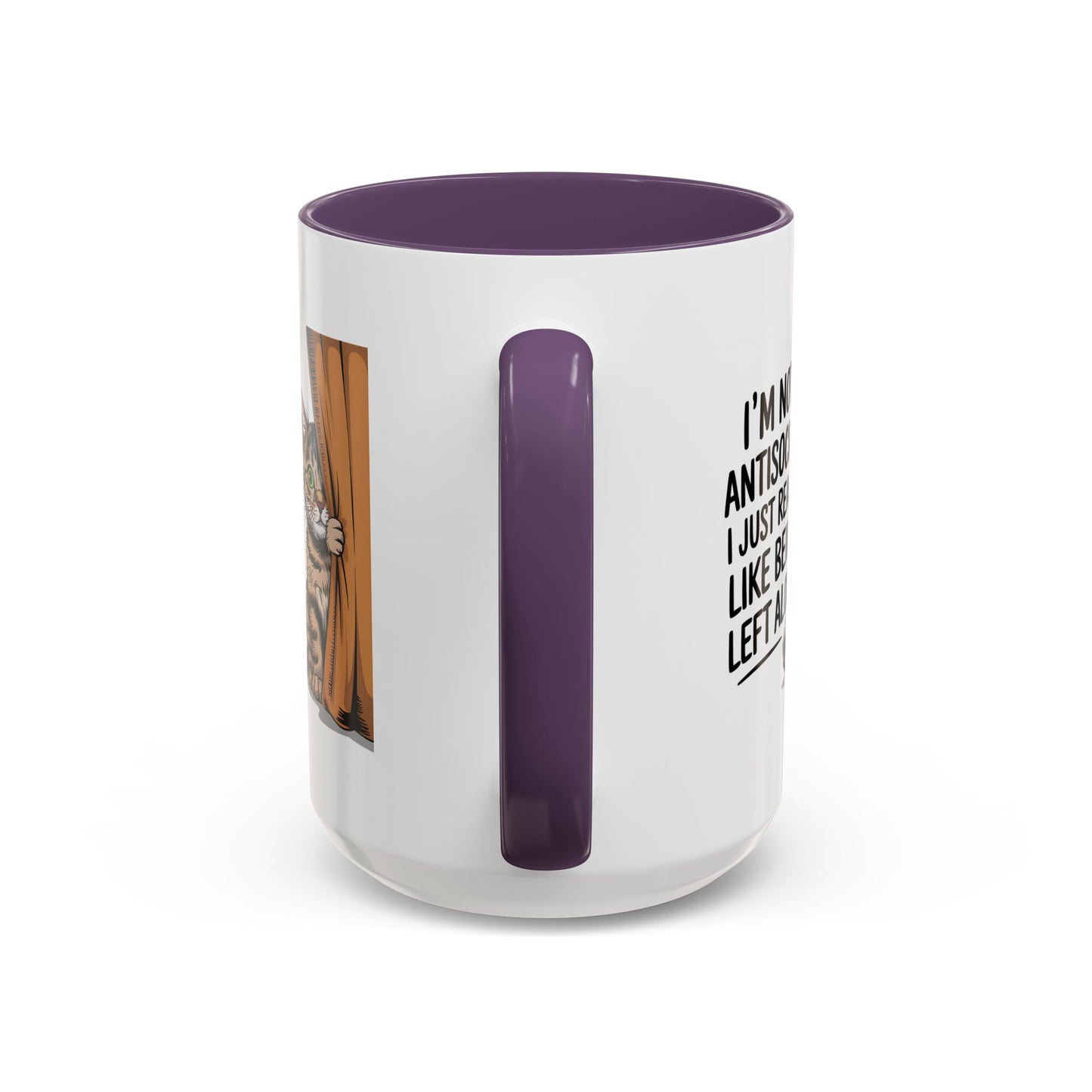 Animal Mug - I'm Not Antisocial
