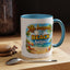 Humor Mug - Life Happens the beach Helps