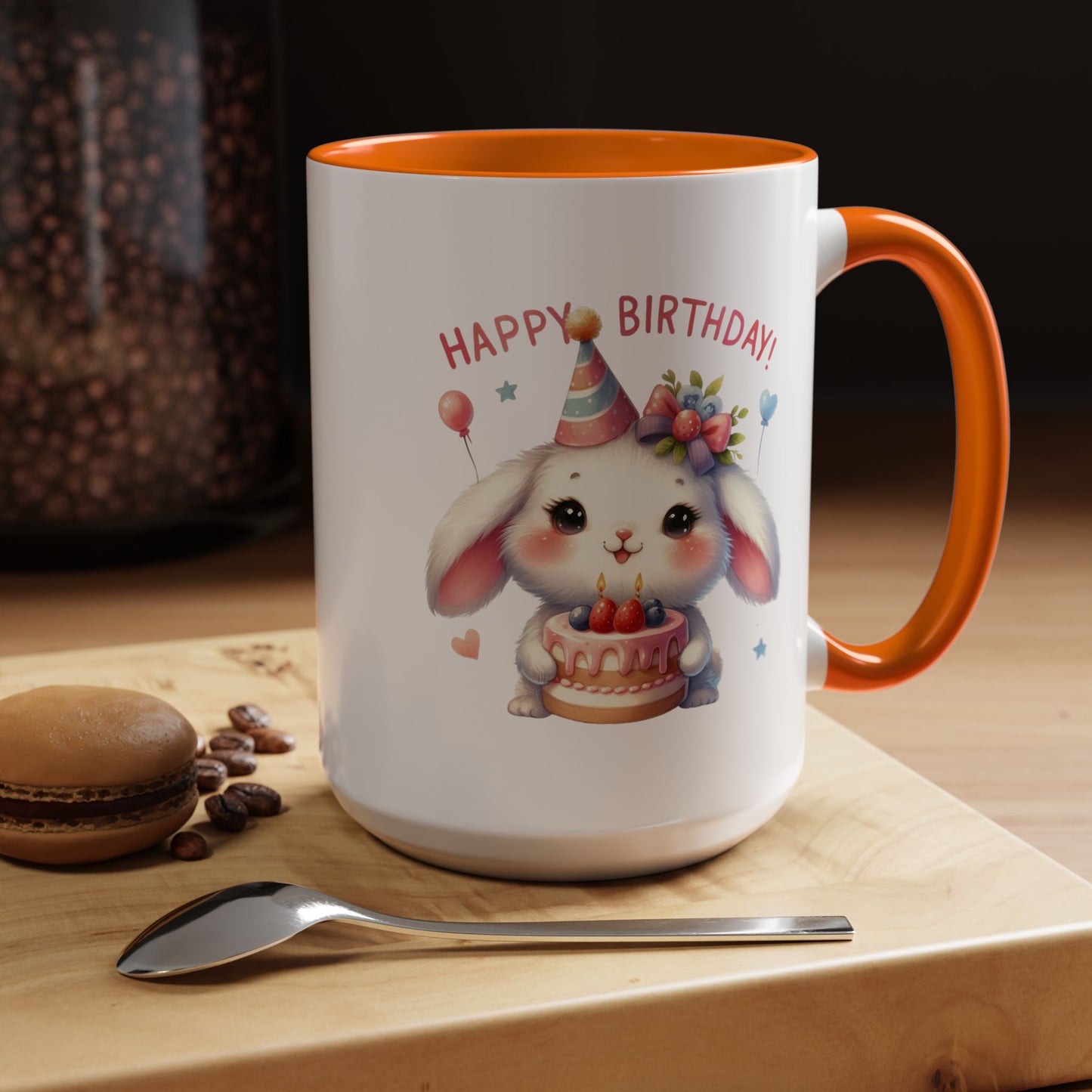 Birthday Mug - Happy Birthday Bunny 2