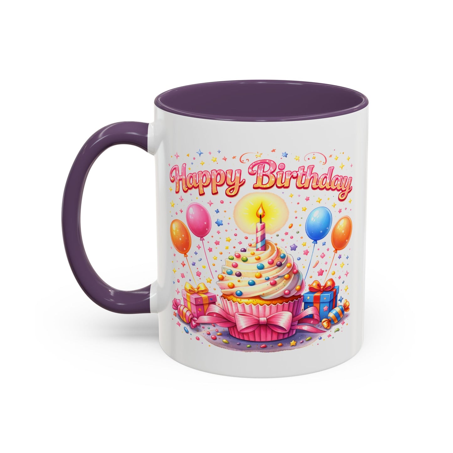 Birthday Mug - Cupcake Candle