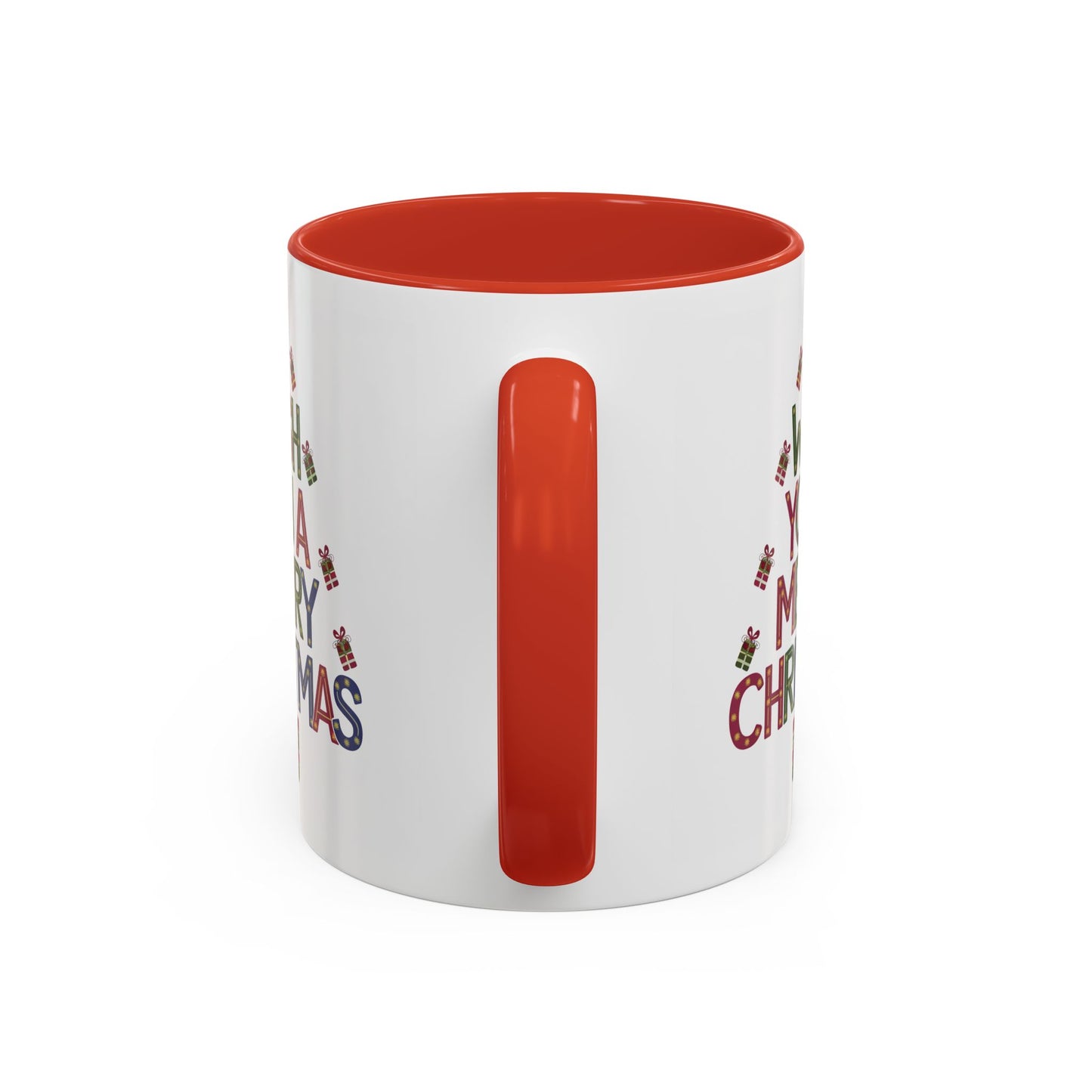 Christmas Mug - I Wish You a Merry Christmas Present Treee