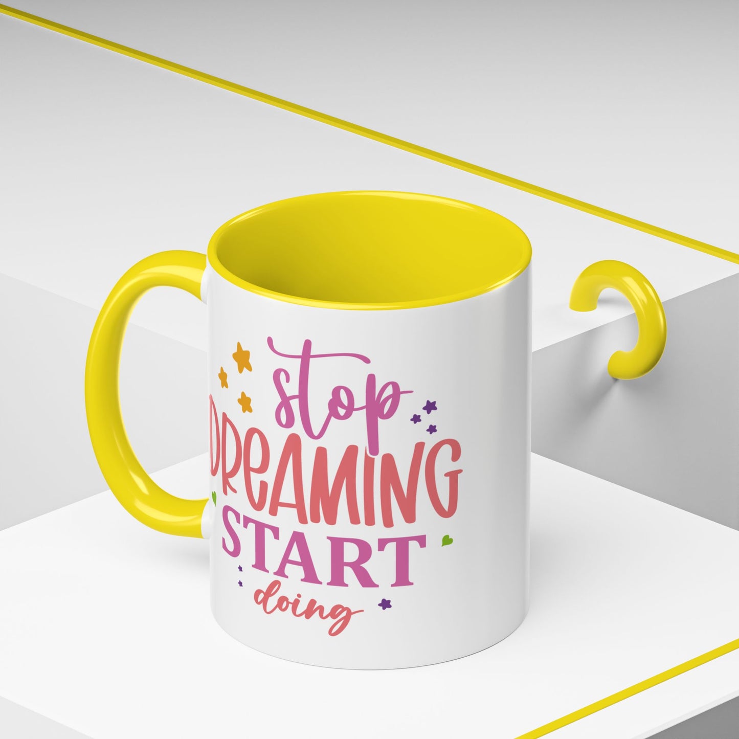 Motivation Mug - Stop Dreaming Start Doing