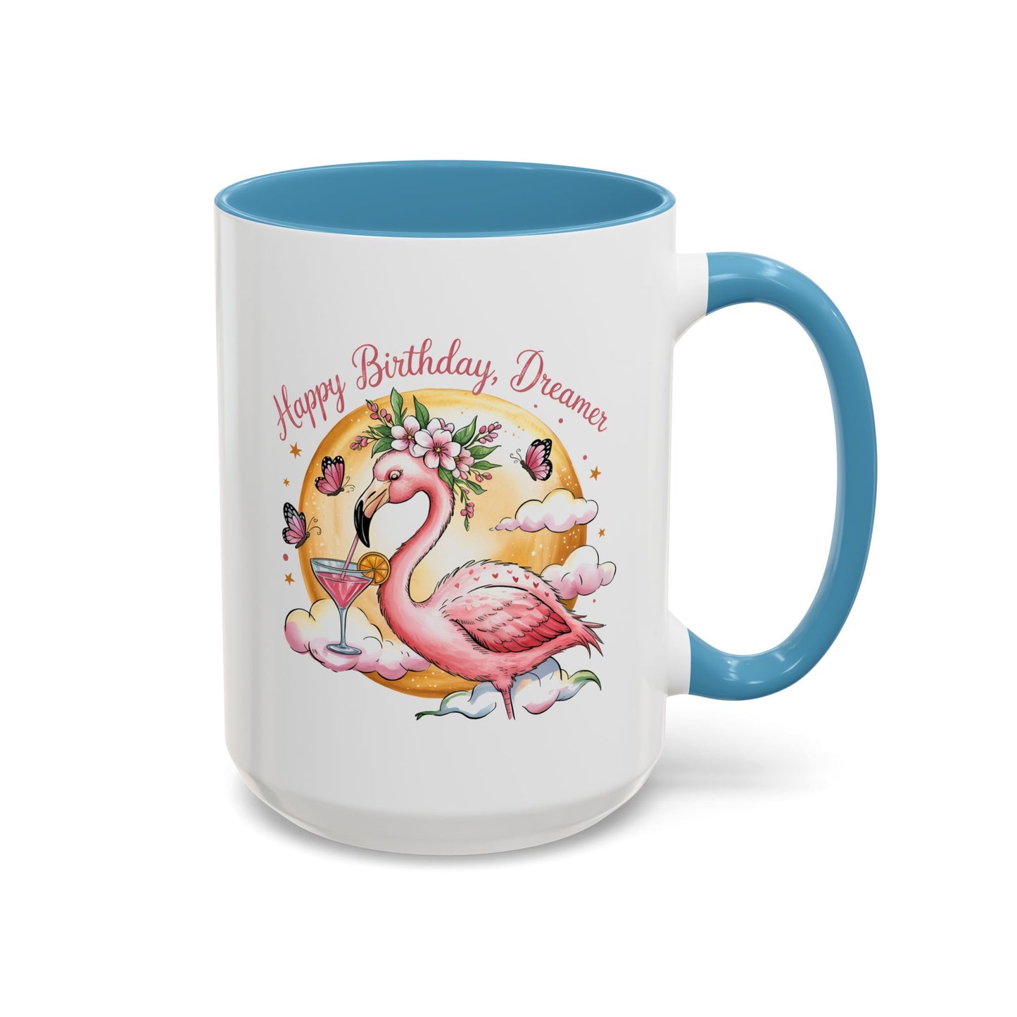 Birthday Mug - Pink Flamingo