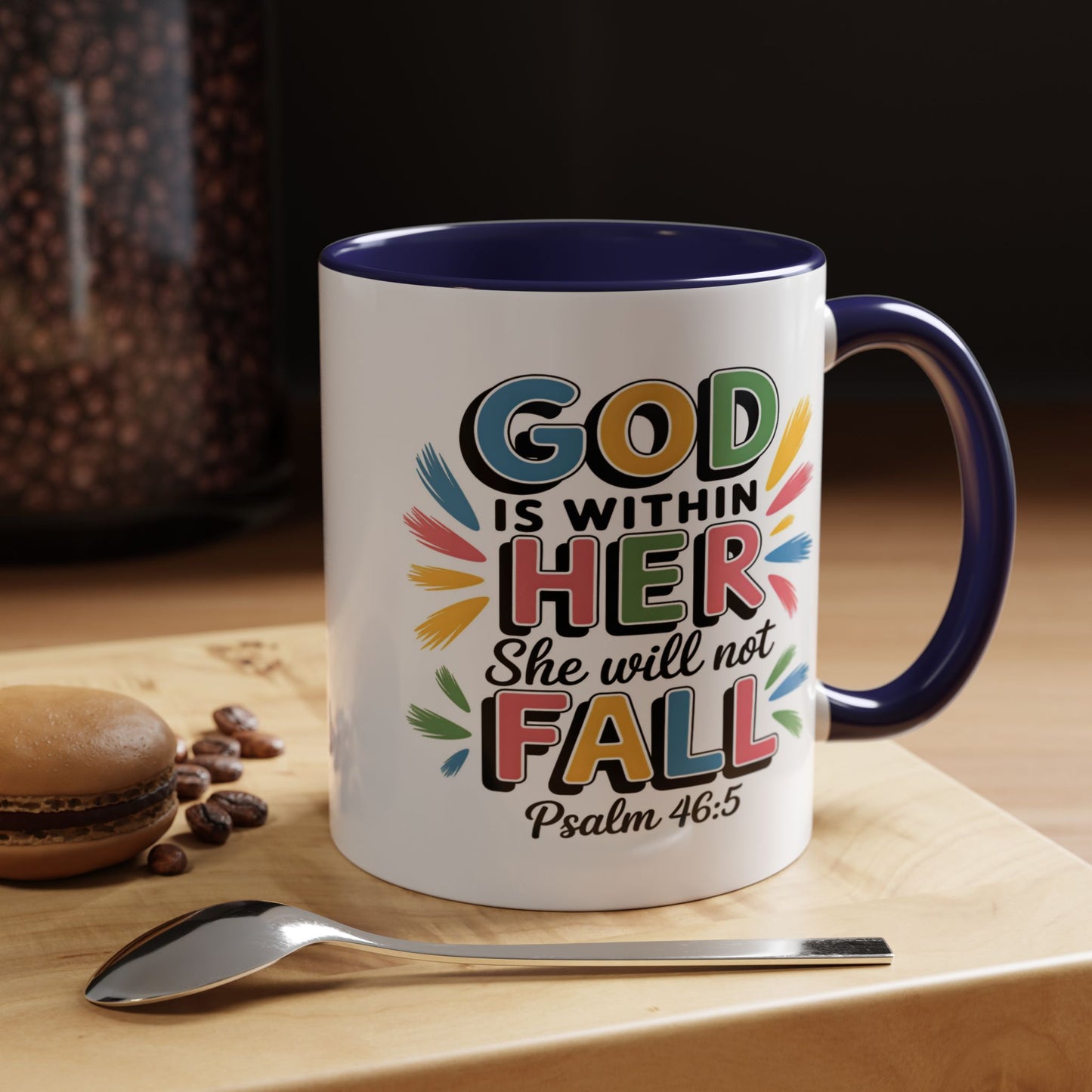 Religious Mug - God Is With Her