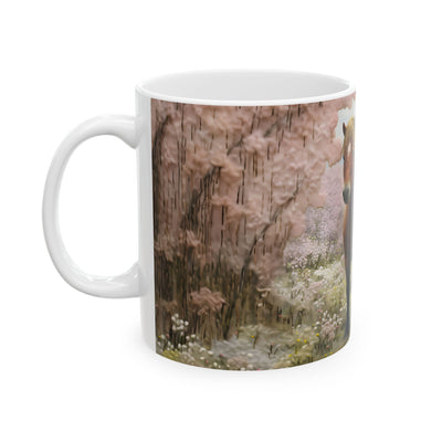Artistic Mug - Felted Horse 3