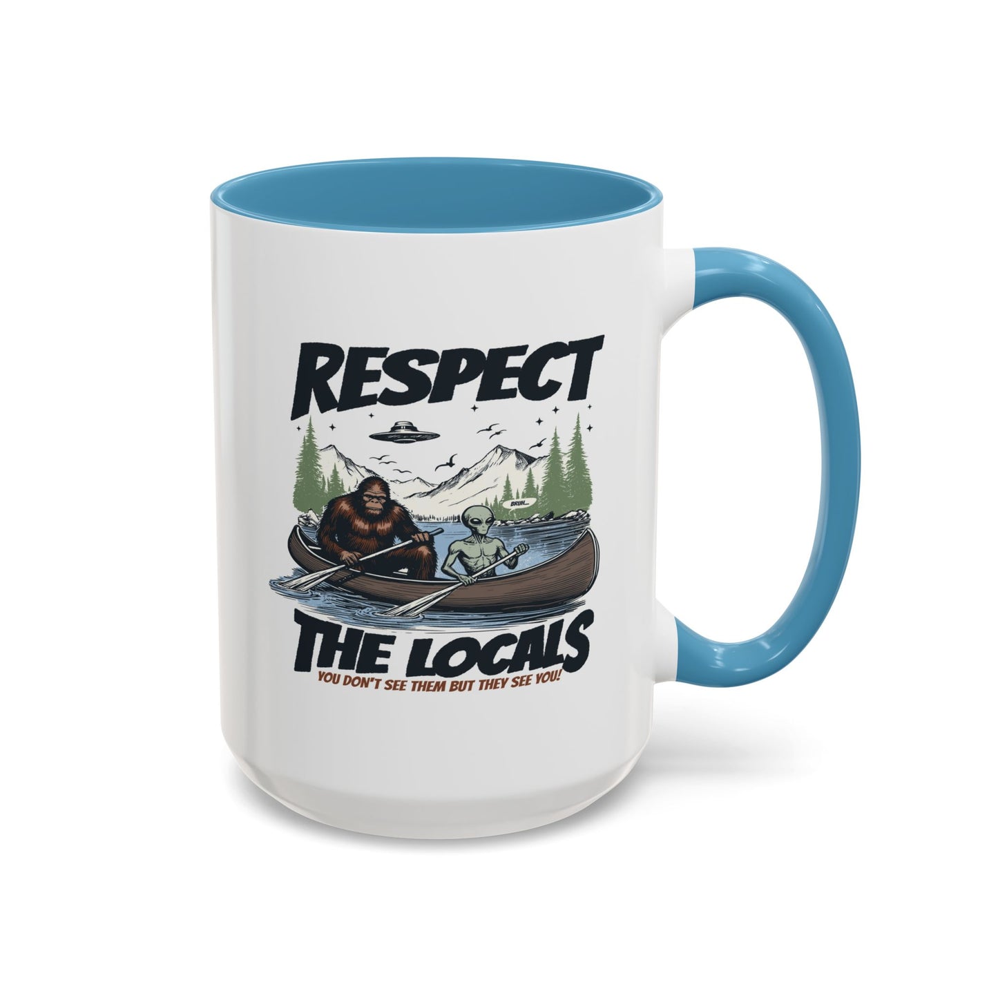 Alien Mug - Respect The Locals