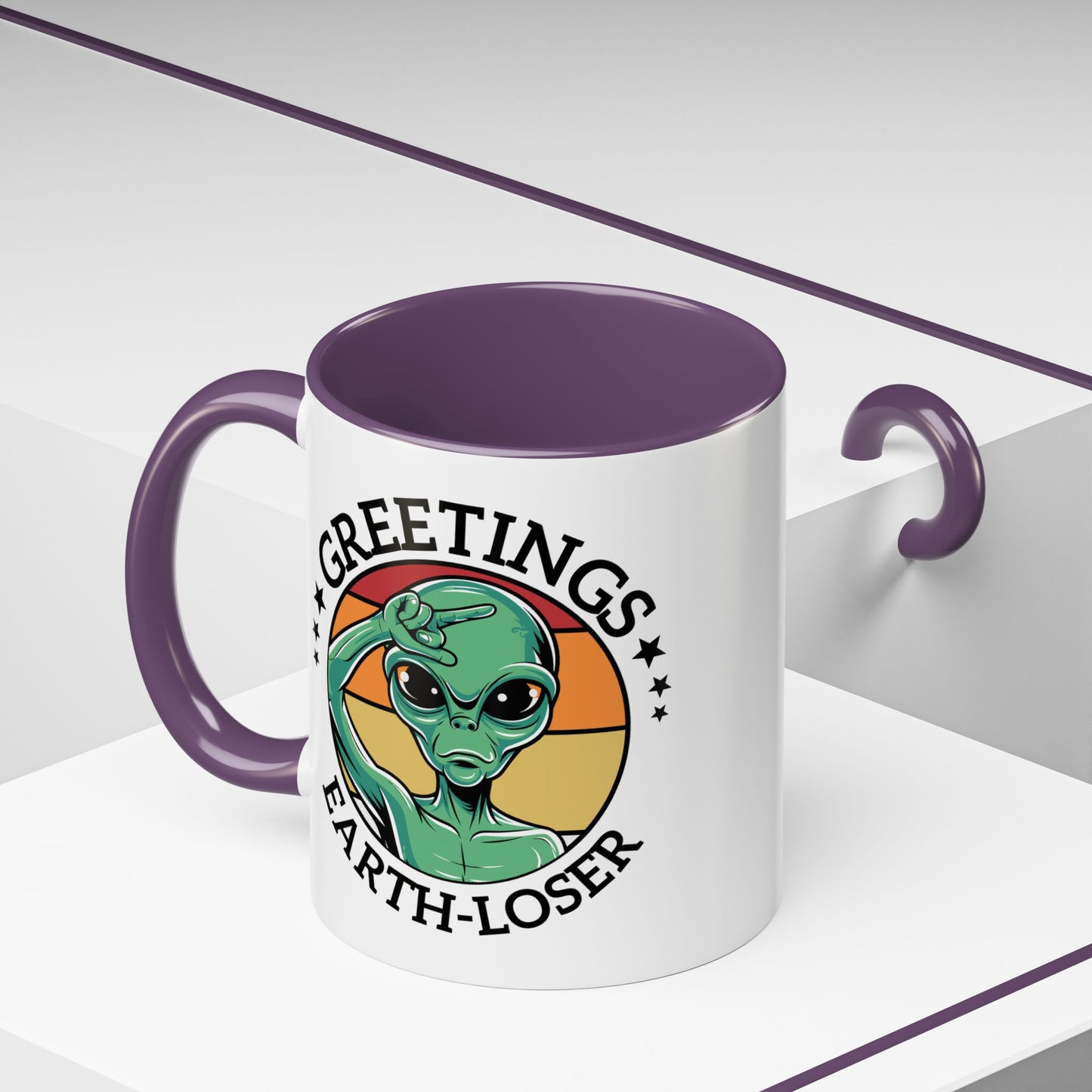 Alien Mug - Greetings Earth-Loser