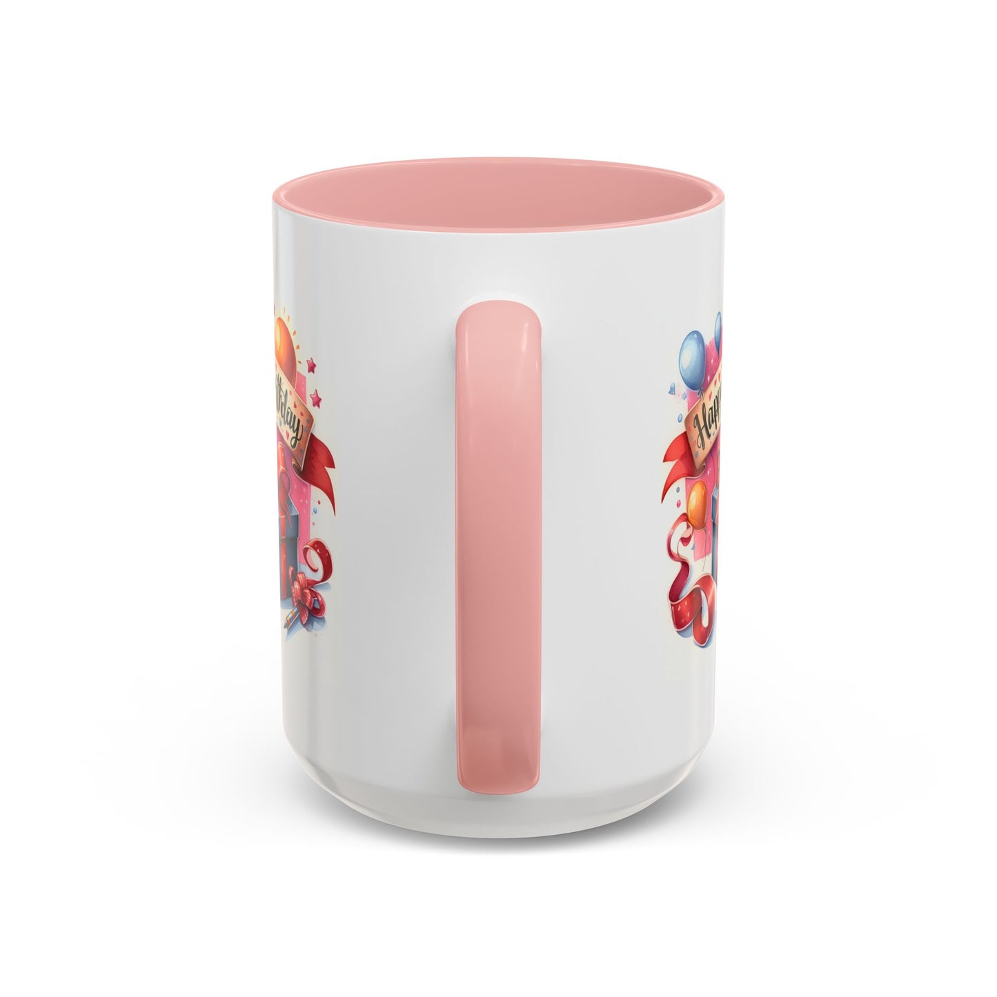 Birthday Mug - Present Pen Balloons