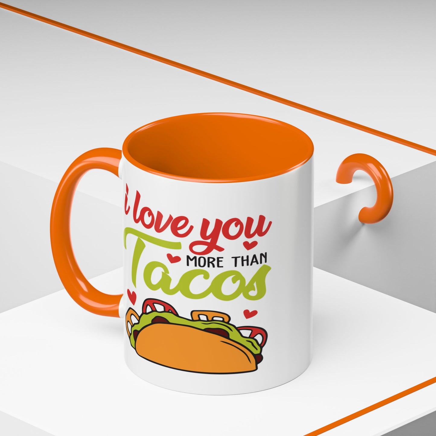 Anniversary Mug - I Love You More Than Tacos